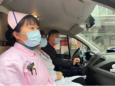 上門接送車服務(wù)！臥龍婦幼不變的承諾