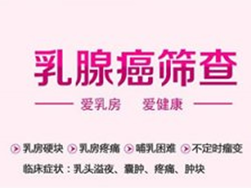 乳腺癌篩查指南來了，請呵護(hù)好你的乳房！